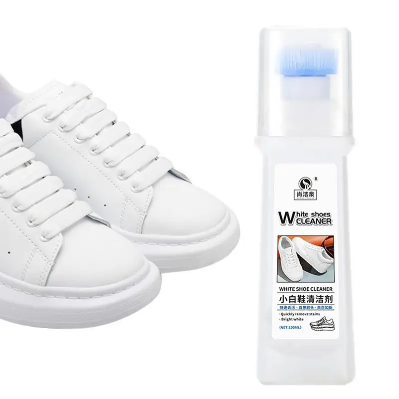 Shoe Whitener For Sneakers Brightening Multifunctional Cream Polish For Sneakers Whitenings Gel Stain Remover Cleaning Kit