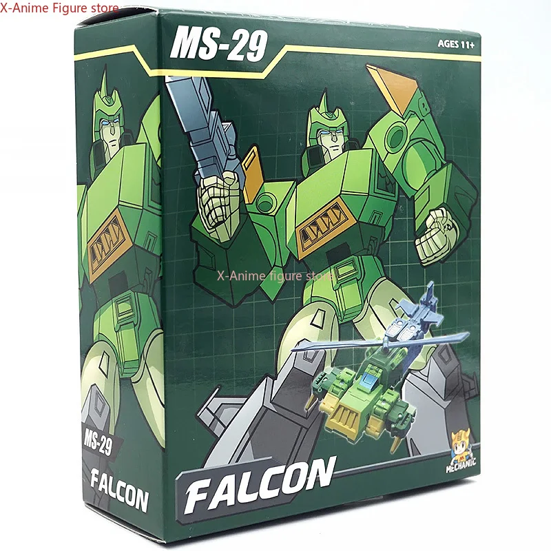 在庫変換おもちゃ MFT メカニックおもちゃ MS-29 MS29 スプリンガーファルコン 3 チェンジャーミニスケールアクションフィギュア変形可能なモデル