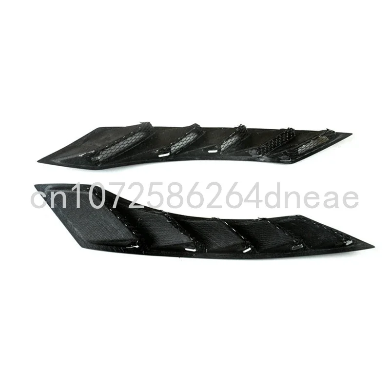 Imagem -05 - Real Carbon Fender Fent Plate Corpo para Nissan Frente Fender Air Duto de Entrada Componente R35 Gtr 350z 370z Z33 Z34