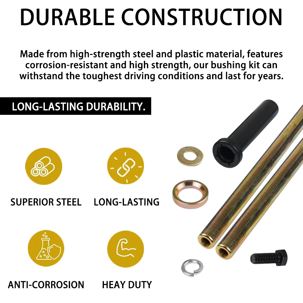 7501093 kit de manchas de eixo de bucha frontal inferior para Polaris Sportsman 400 500 570 600 700 800 para Trail Blazer 250 330 400