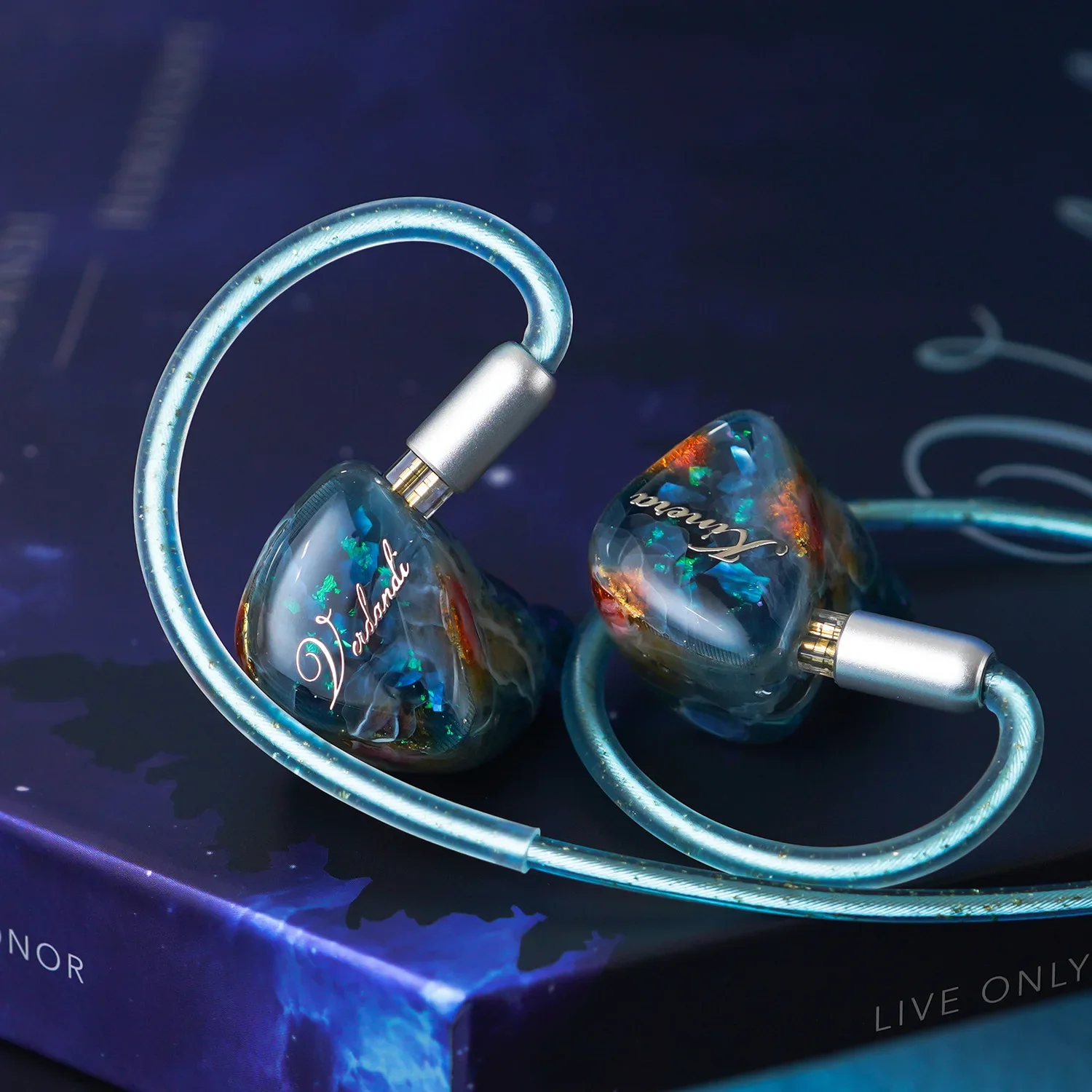 

Kinera Imperial Verdandi 1BC+2 Knowles BA+2 Sonion EST+1DD In-Ear Monitors Professional Earphones for Stage Studio Musicians