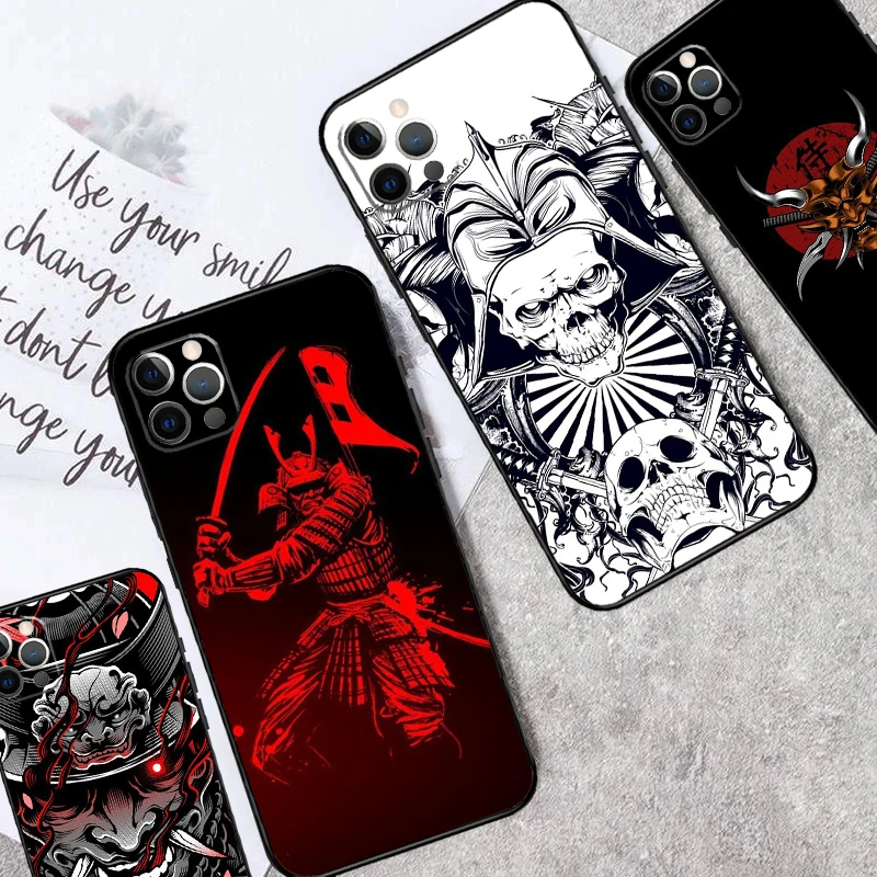 Samurai Mask Demon Case For Samsung Galaxy M14 M34 M54 M31 M11 M13 M53 M51 M12 M32 M52 M16 M36 M56 M15 M35 M55