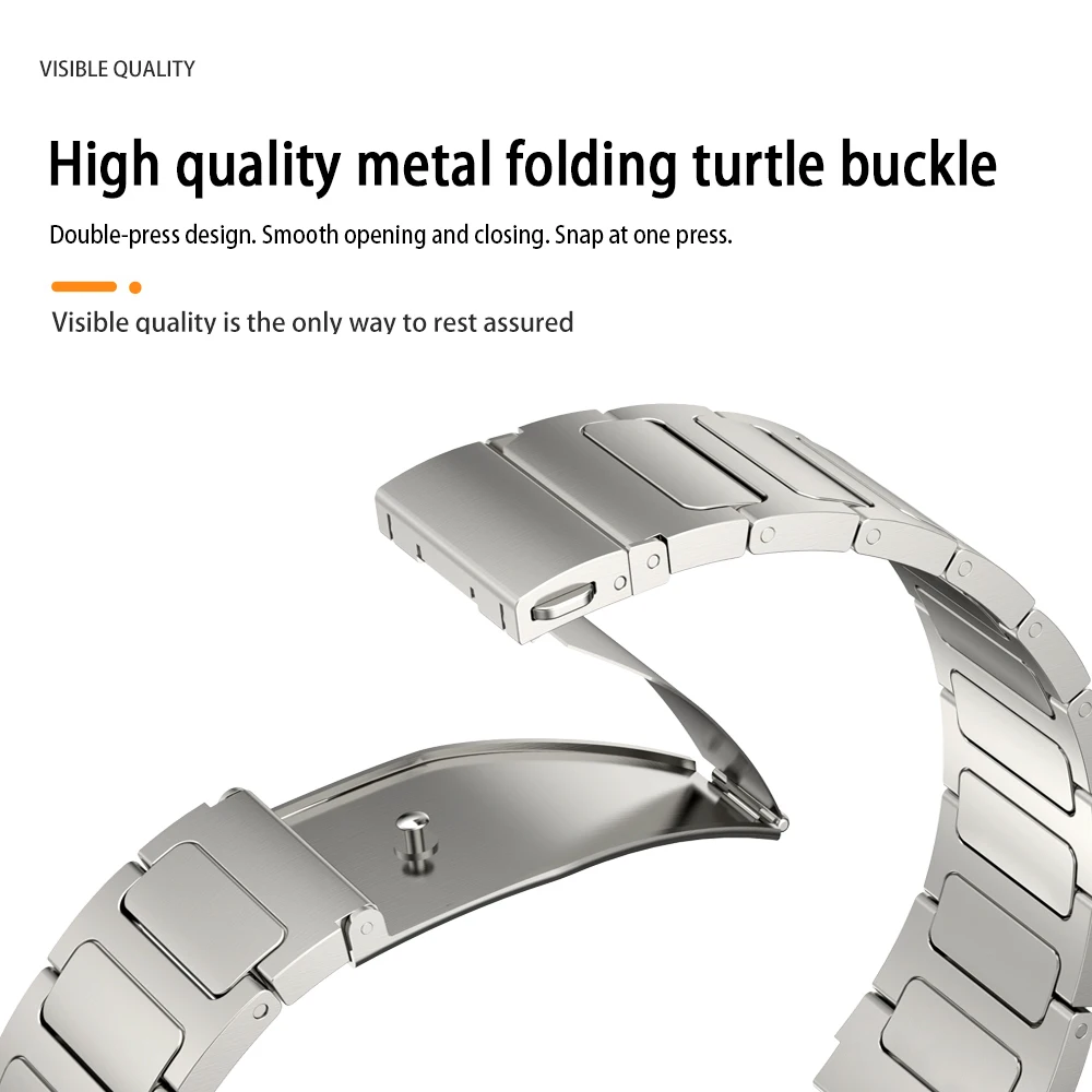 Metal Luxury Titanium 22mm Strap For SUUNTO VERTICAL Band For SUUNTO 9 5 PEAK PRO Belt For Huawei Watch 4 Pro GT3 2 Bracelet Men