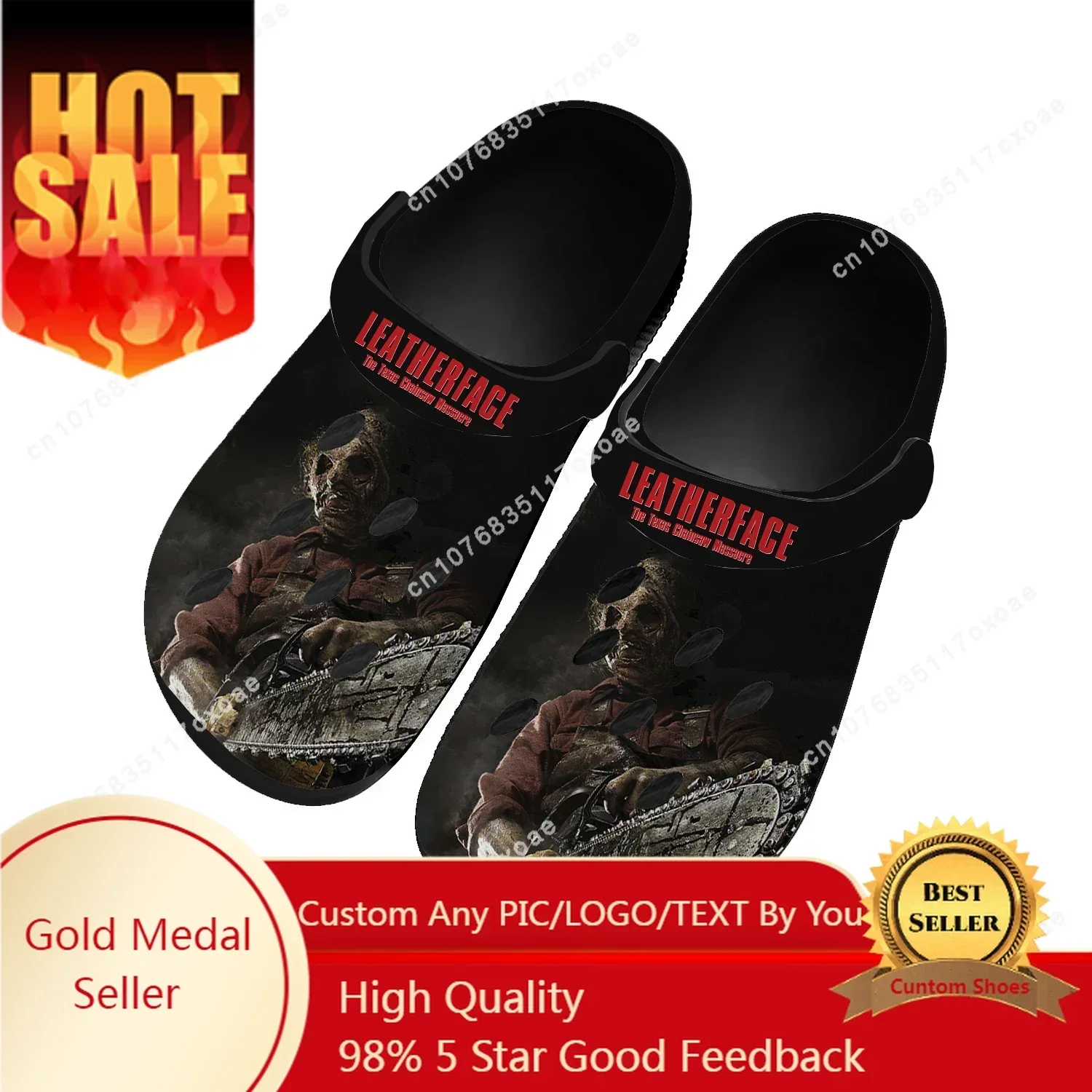 

Texas Chainsaw Massacre Leatherface Home Clog Mens Women Youth Boy Girl Sandals Shoes Garden Custom Shoe Beach Hole Slippers