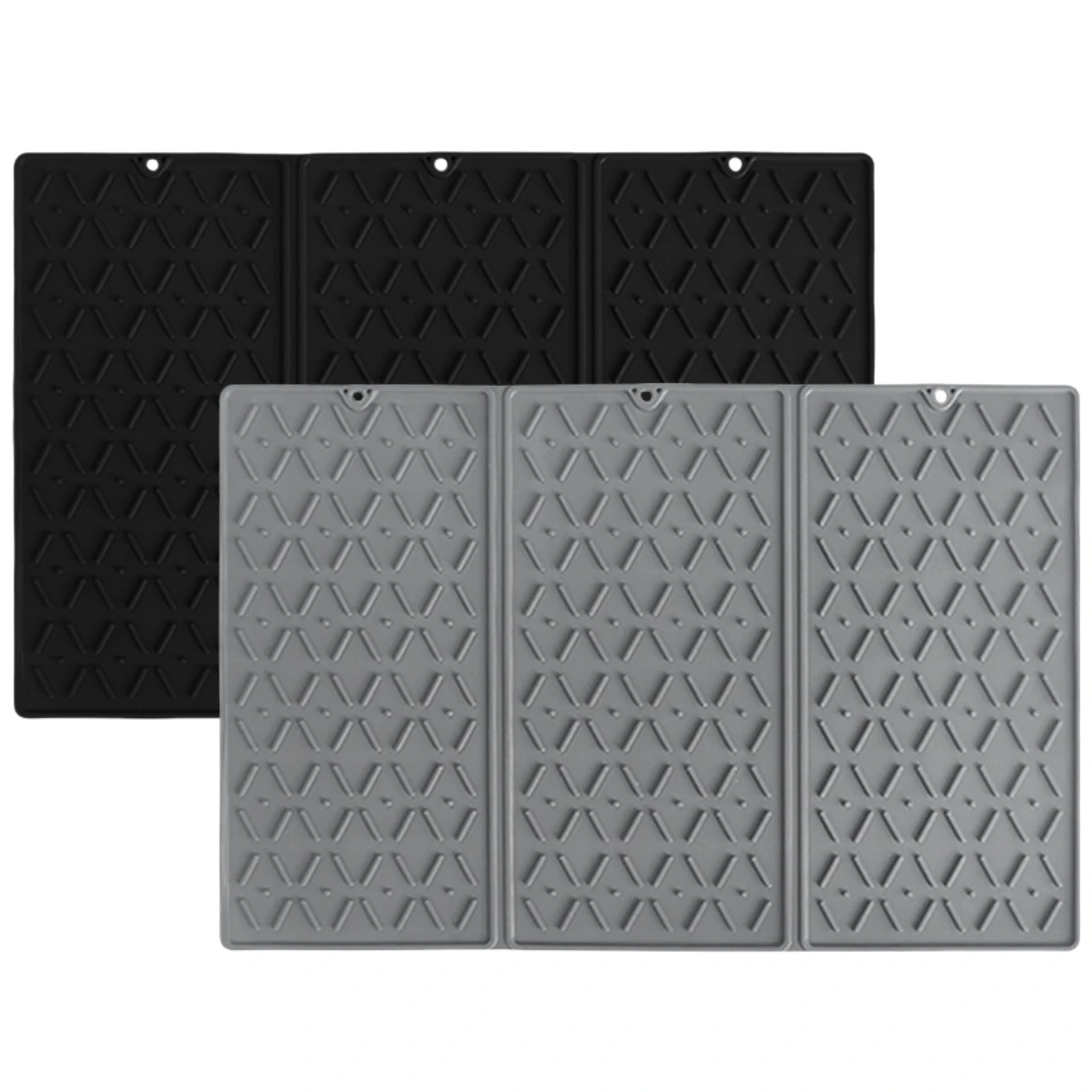 

Dish Drying Mat 61x40cm Silicone Heat-insulation And Anti-slip Foldable Drain Pad Large Dish Drain Mat For Table Kitchen Parts