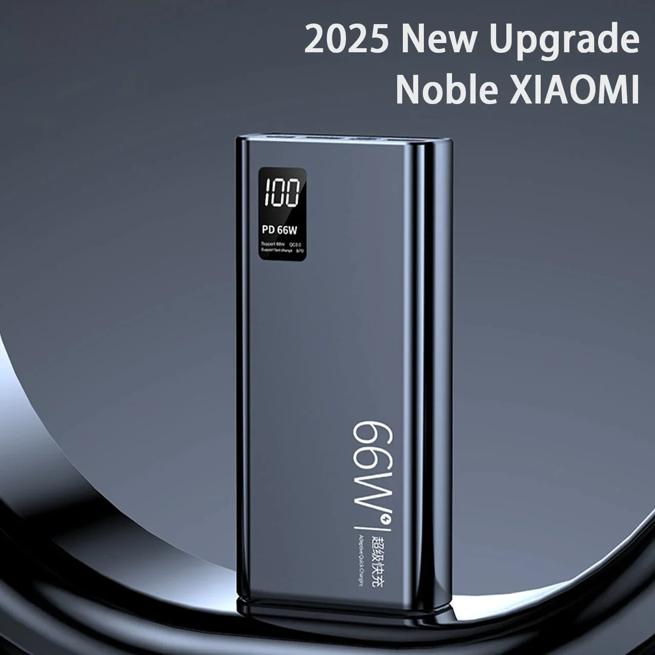 VIVO 66 واط 200000 مللي أمبير سعة كبيرة قوة البنك سوبر شحن سريع قوة البنك شاحن بطارية محمول آيفون سامسونج Xiaomi #5