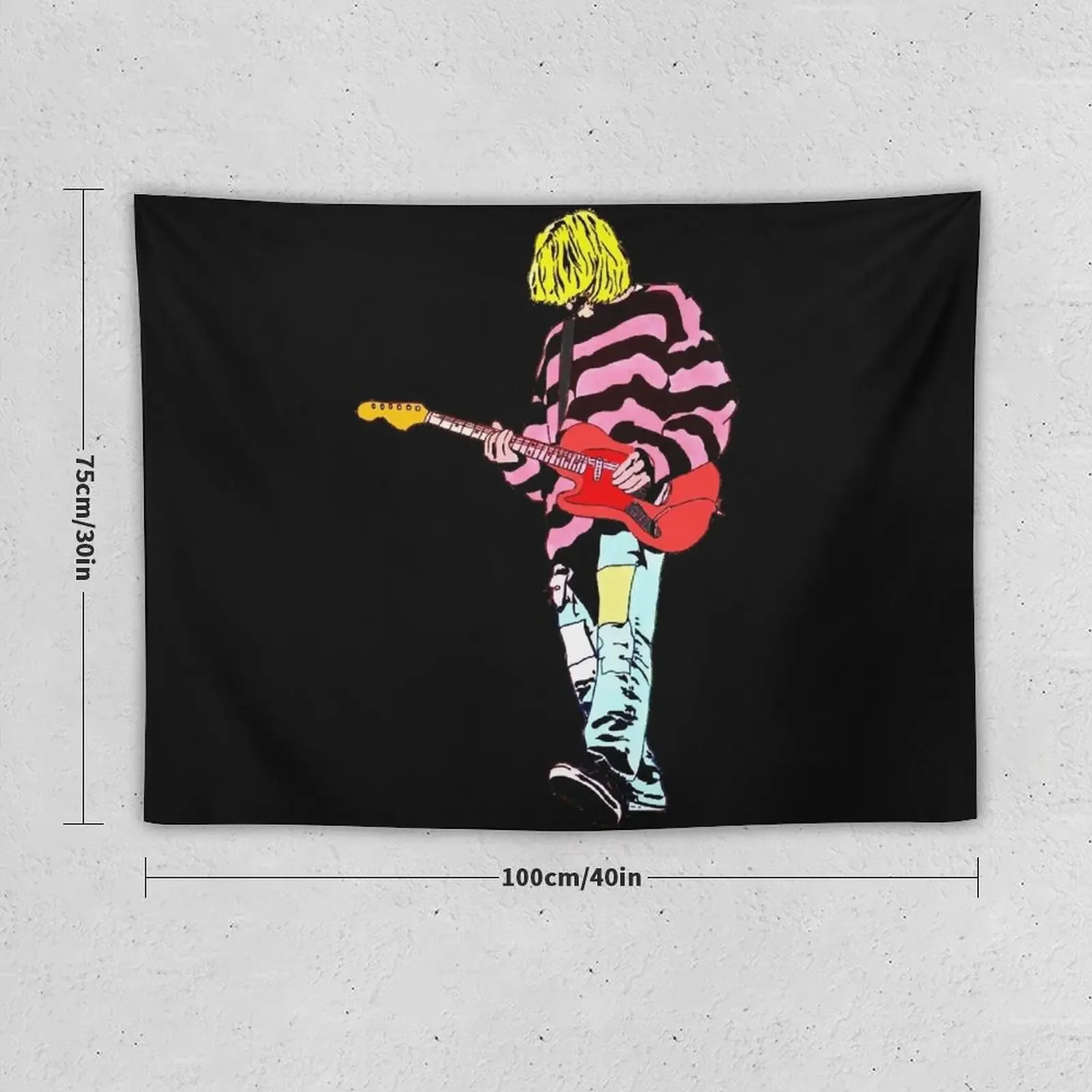 Kurt Cobain Tapestry Wall Hangings Decoration Home Decorating Wallpapers Home Decor Tapestry