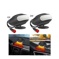 Car Heating Fan Electric Heater 360° Rotary Base Accessory Portable Window