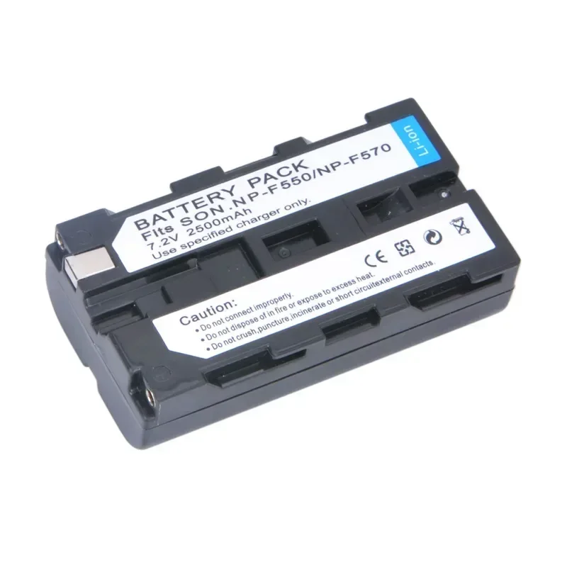 NP F550 NP-F570 Camera Battery 7.2V 2500mAh+LCD USB Charger For Sony NP-F330 NP-F530 NP-F570 NP-F730 NP-F750 CCD-TRV81 CCD-RV100