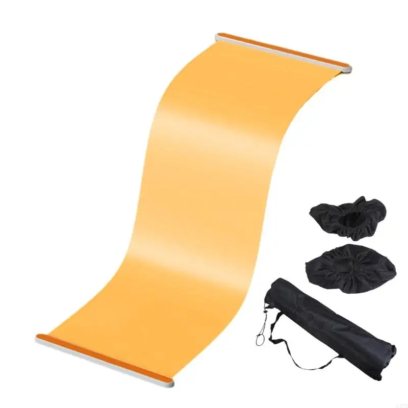 

24TB Yoga Sliding Mat, Slide Board Training Aids Pilates Equipment Fitness Training Board Antiskid Skateboard Board