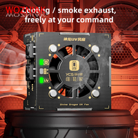 YCS Divine Dragon UV Fan Curing Lamp Cooling Fan 2 IN 1 Exhaust Heat Dissipation Multi-functional Repair the UV Fan Tool
