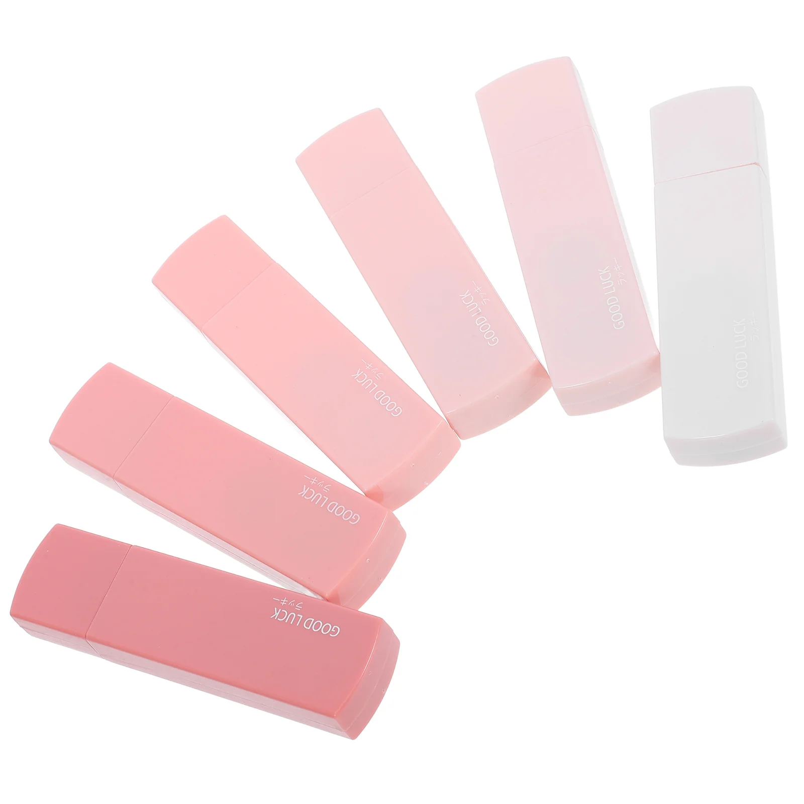

6 Pcs Alteration Tape Mini White Out Cute Office Supplies High Capacity Correction Aesthetic Pet Plastic Student