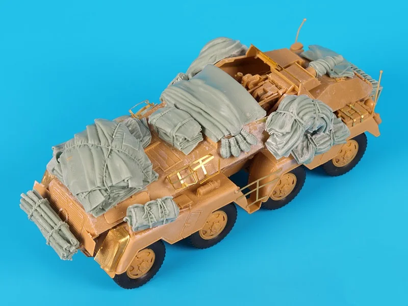 1:35 Scale Resin Die-casting Of Hummer Armored Vehicle Parts Modification Does Not Include Tank Unpainted Model 35822