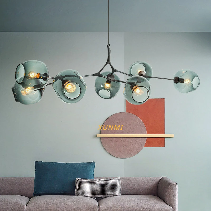 jellyfish nordic glass pendant lights pendant lamps indoor lustre luminaria jantar sala de estar quarto designer 01