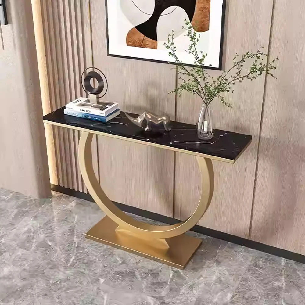 

Glamour Simple Corner Table Modern Elegant Nordic Unique Entryways Table Luxury Delicacy Tavolo Salotto Hallway Table Furniture