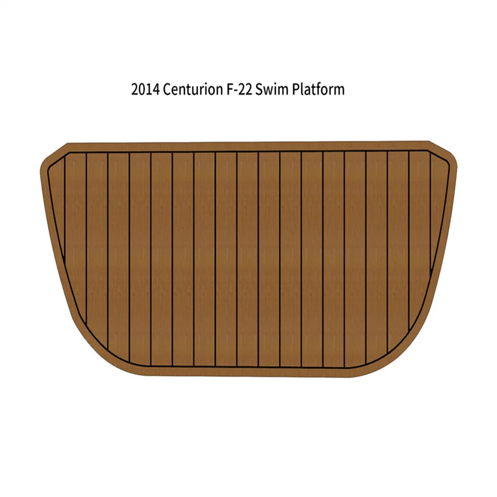 

2014 Centurion F-22 Swim Platform Step Pad Boat EVA Foam Teak Deck Flooring Mat