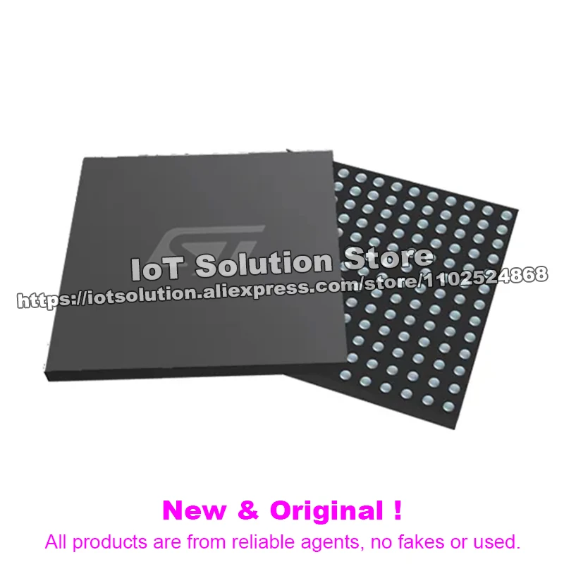 STM32H563AII6 High-performance, Arm Cortex-M33 with TrustZone, MCU with 2-MByte Flash, 640-Kbyte RAM, 250 MHz CPU