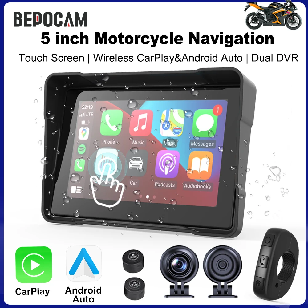 bepocam-portable-5-gps-navigation-screen-for-bmw-wireless-carplay-android-auto-ipx7-waterproof-moto-bluetooth-dual-dvr-recorde