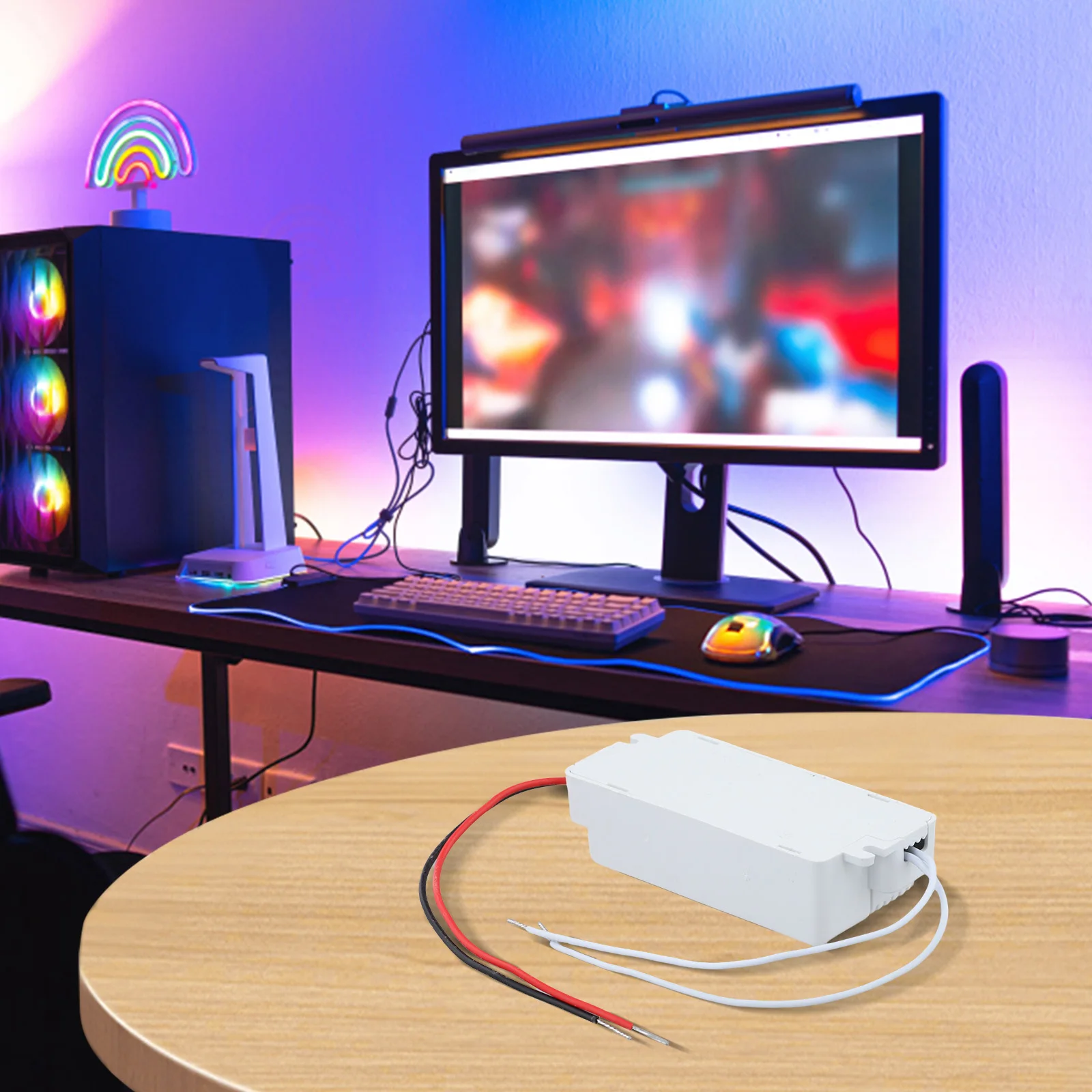 

High Efficiency For LED Driver Adapters for For LED Strip Light Overcurrent Protection Short Circuit Protection