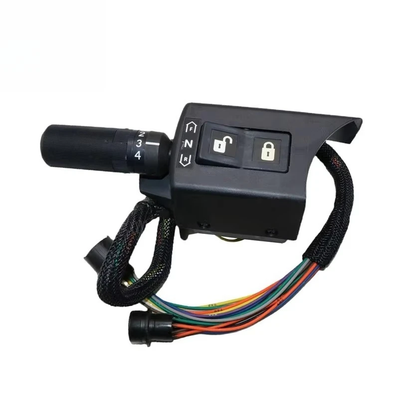 Construction machinery steering signal light switch column