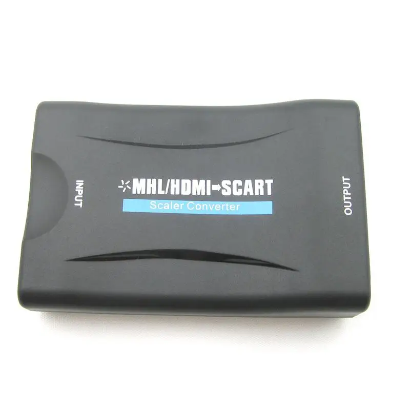 MHL/HDMI TO SCART Converter A Good Helper for HDMI TO AV Analog Old TV in The European Market
