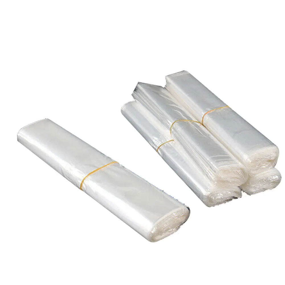 Practical Brand New High Quality Shrink Bag Packing Pouch Shrinkable Transparent 100PCS Wrap Home POF Packaging