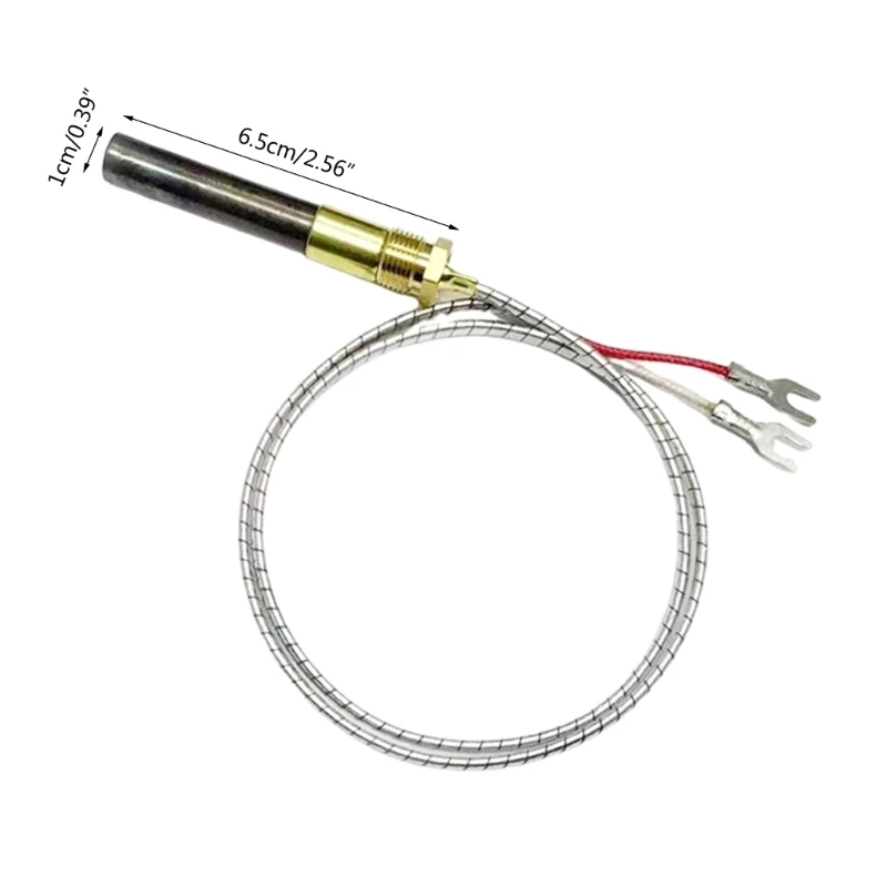 KX4B Thermocouple Thermopile Replacement Fireplaces Stove Accessories for Gas Stove Water Heater Frying Thermogenerator