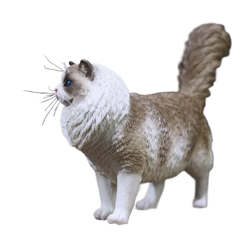 

Ragdoll cat, simulated animal model home car cute super cute cat figure tide play ornament