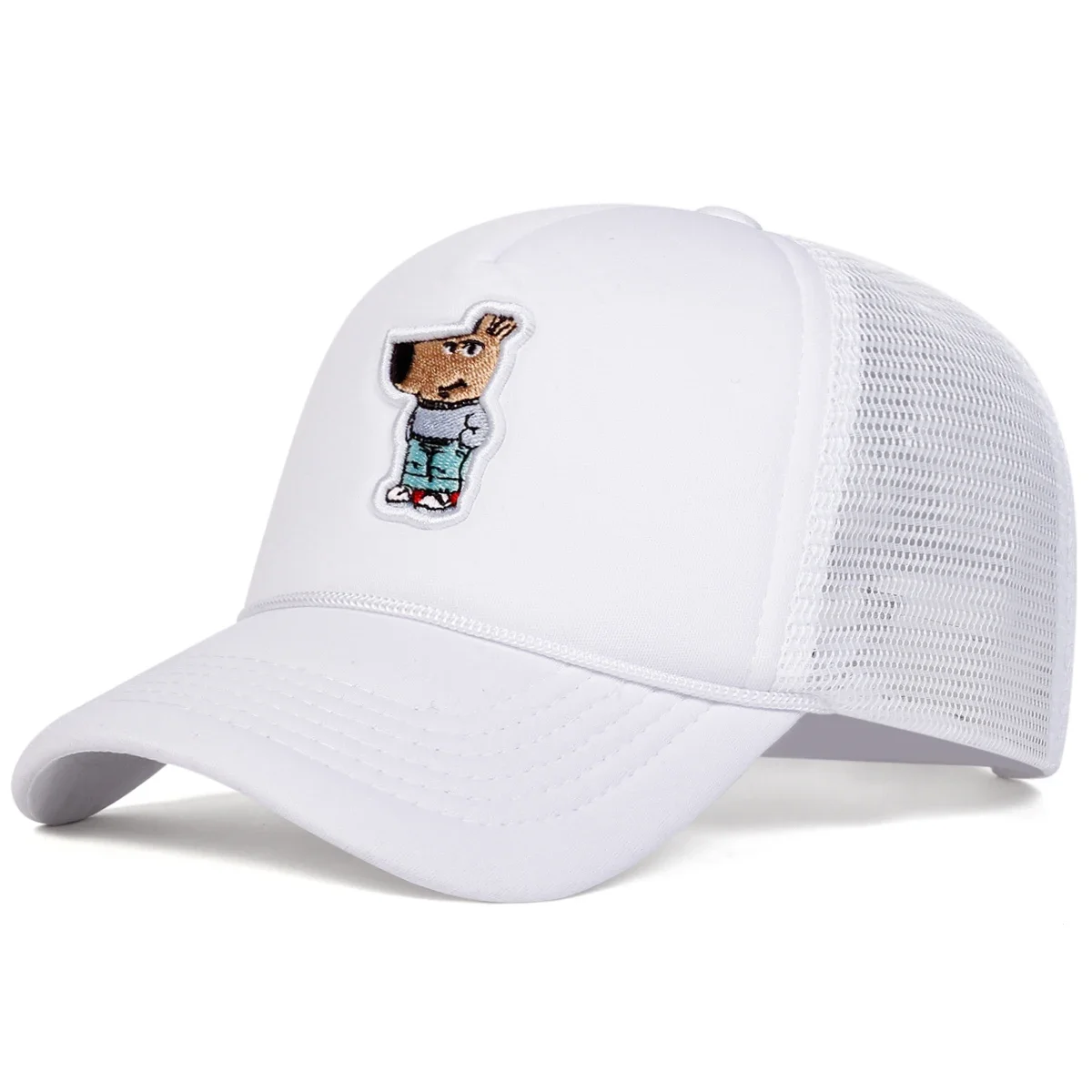 للجنسين لطيف الكنغر التطريز قبعات البيسبول صافي الربيع والصيف في الهواء الطلق قابل للتعديل قبعات عادية واقية من الشمس قبعة قبعة رياضية