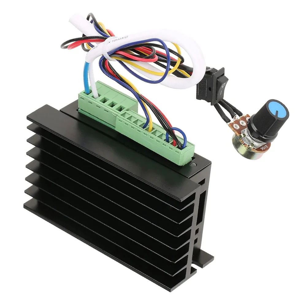 1-piece-ws55-220-brushless-motor-controller-dc-20-50v-12a-3-phase-for-bldc-motors-with-hall-sensor-support-power-tools