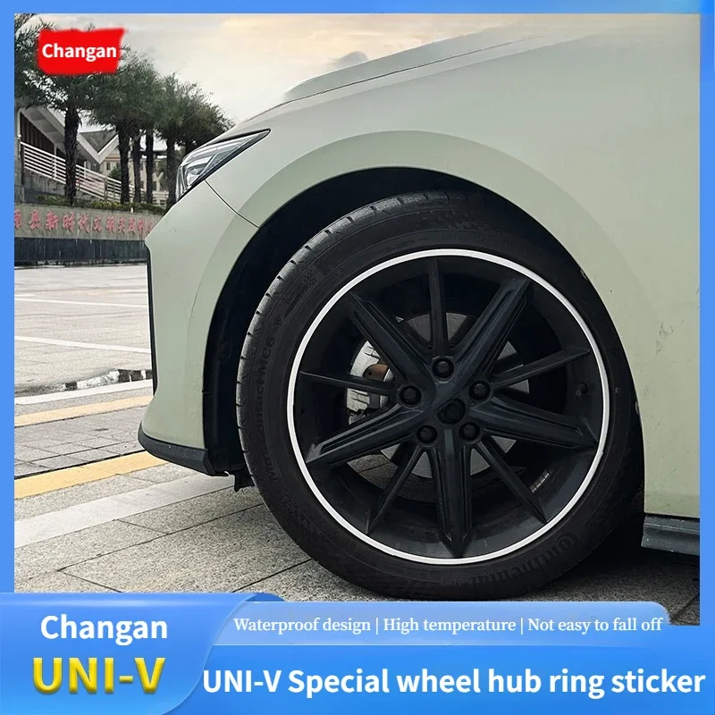 

For Changan UNIV wheel hub ring sticker modified wheel hub Decorative sticker