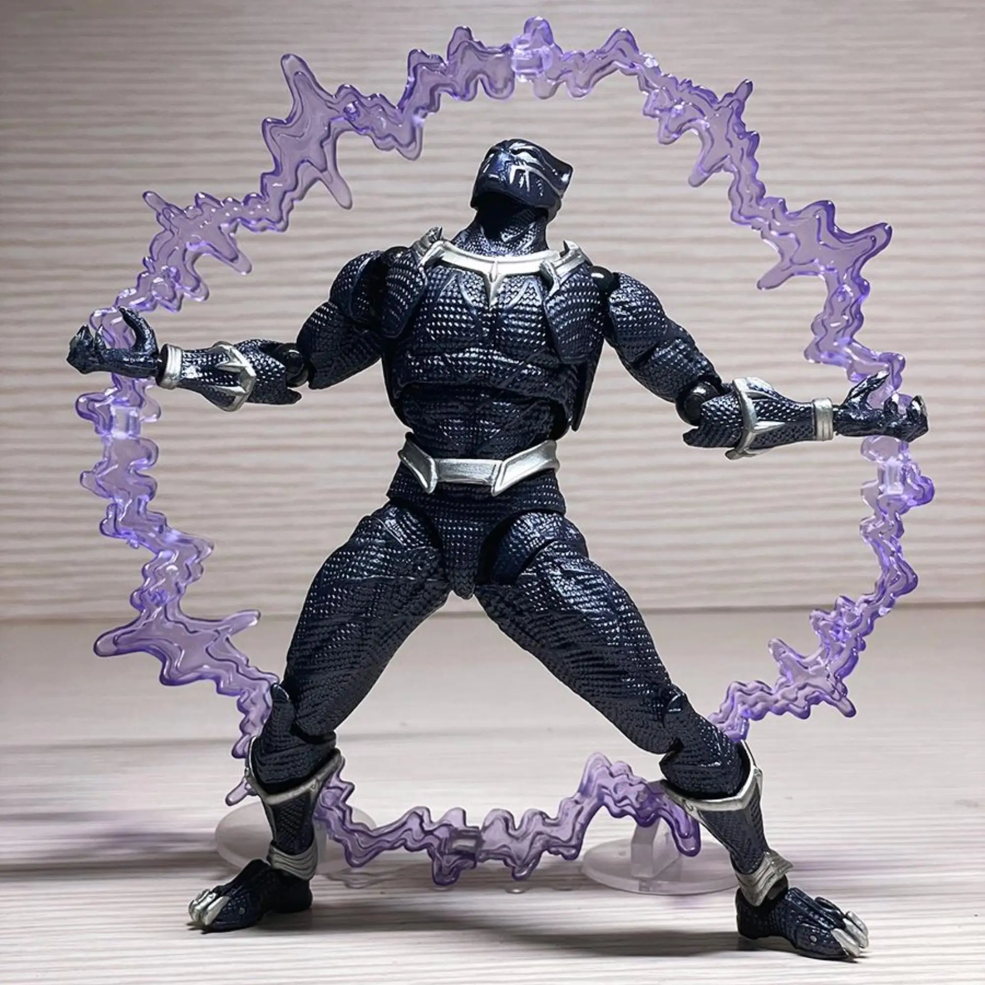 In Stock Yamaguchi Black Panther Figure King Of Wakanda Action Figures Model Toys Joint Movable Doll Creative Gift For Friends