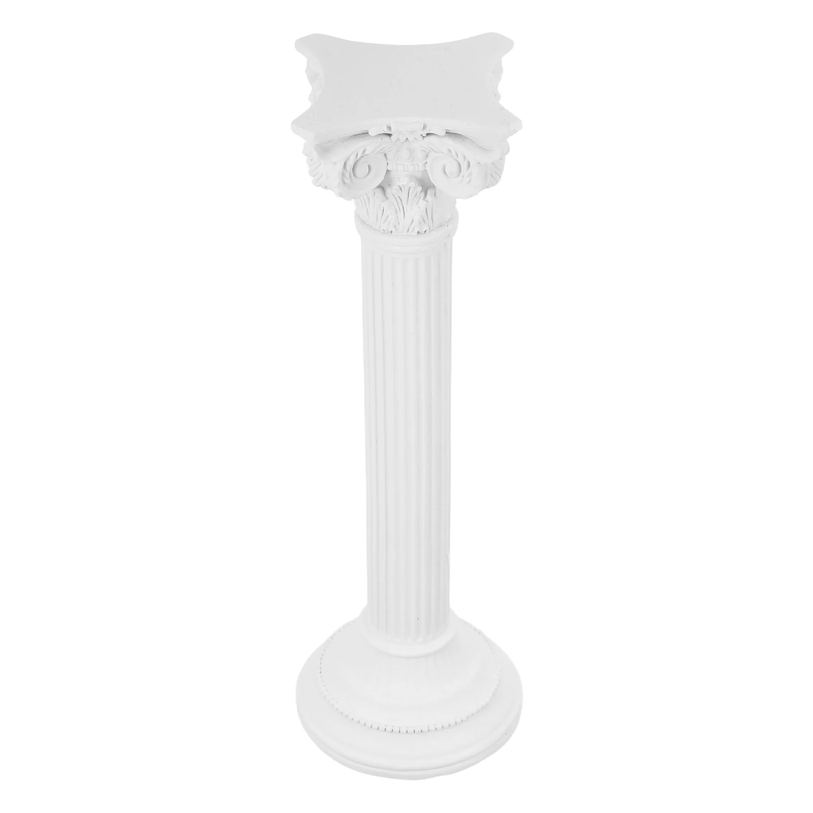 

Elegant Resin Roman Pillar Holder Nordic Style Desktop Decoration Miniature Home Ornament Photo Prop Column Stand