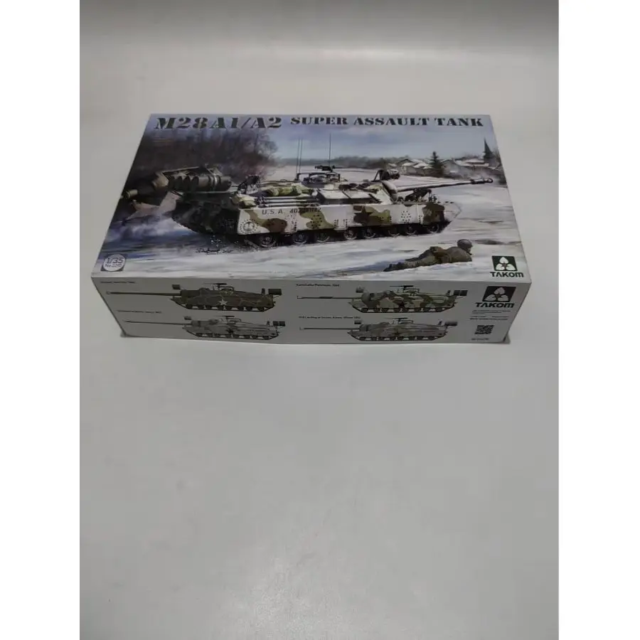 

2210 TAKOM 1/35 M28A1/A2 Super Assault Tank (2 Options Included) Model Kit