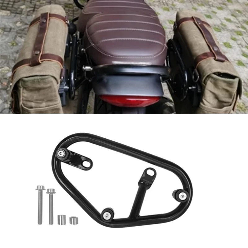 

A20K-Motorcycle Saddlebag Bag Holder Side Luggage Rack Support Holder For Scrambler 400 X Speed 400 2024-2025
