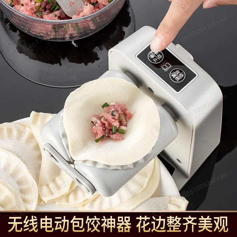 Portable Fully Automatic Dumpling Molding Machine Home Kitchen Food Processing Tool