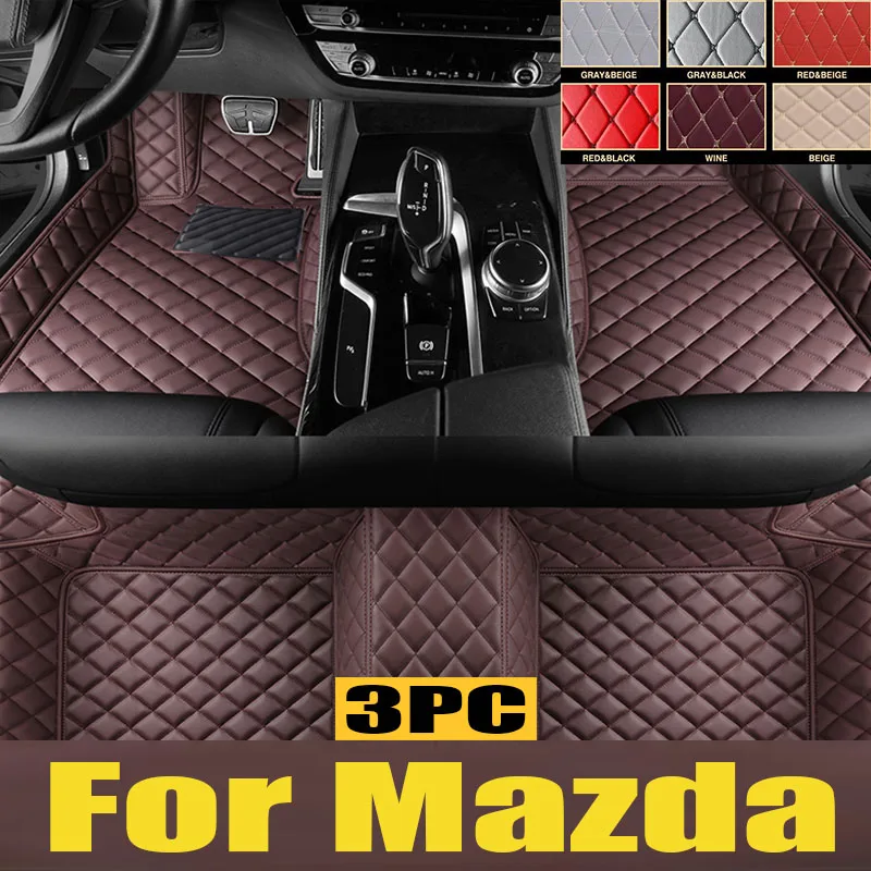 

Custom TPE Car Floor Mats For Mazda CX9 CX30 CX50 trunk mat Interior Carpets Car Mats