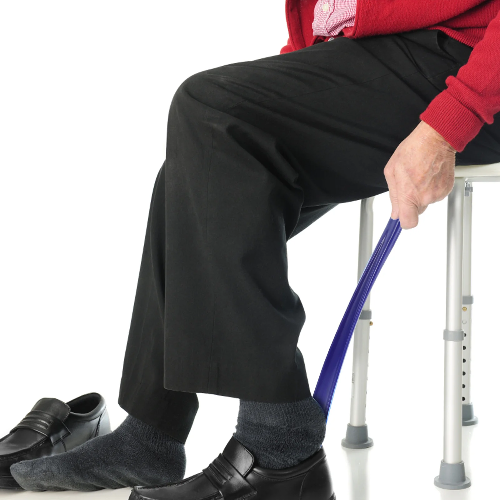 

Plastic Long Handle Shoe Horn Tool Lightweight For Home Office Travel Use Comfortable Shoehorn For Men Women Elderly