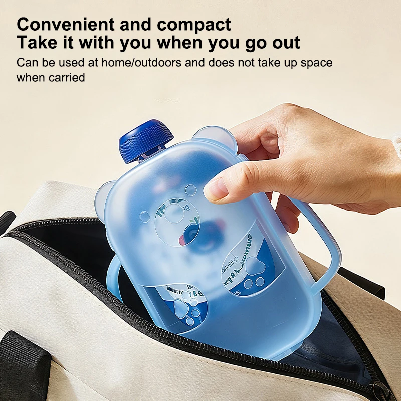 

Food Pouch Holder Mess-Free Baby Squeeze Pouch Holder Anti-Squeeze Food Feeder Portable Infant Supplementary Food Feeding Tool