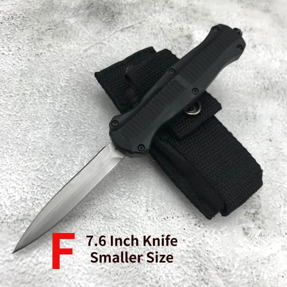 Infidel BM 3300 Quick AUT Opening EDC Survival Knifes Zinc Alloy Handle Outdoor Hunting Tactical Knife Military Survival Knife