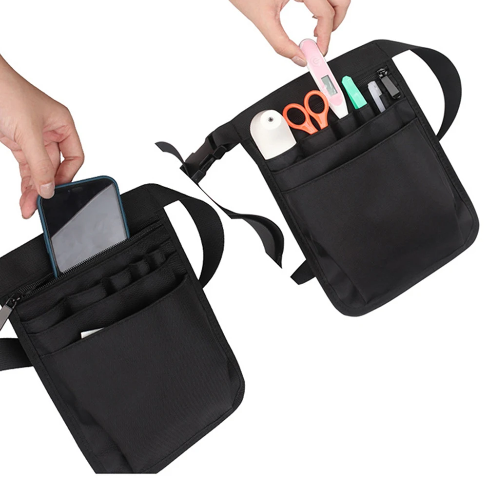Sac de taille de rangement 1 pièce, sac de taille pour outils, sac de rangement étanche pour outils de réparation manuels, sac de poche à compartiment polyvalent pour outils