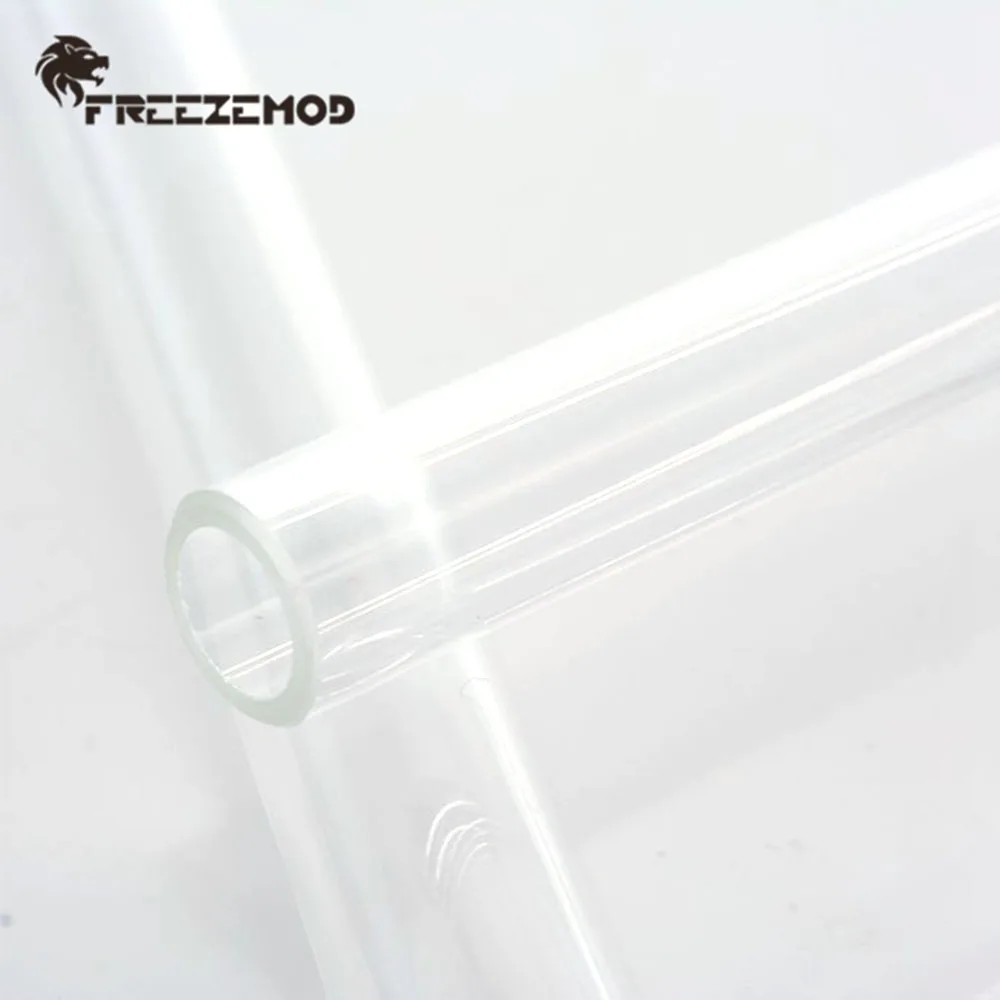 FREEZEMOD 2pcs Acrylic Tube OD12/14/16mm 50CM Rigid Transperant Hard Pipe Water Cooler Modding High Quality Fluid Liquid ARHD