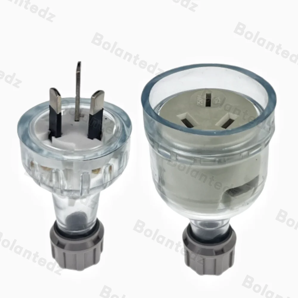 Bolantez 1 szt. SAA Rewirable gniazdo wtykowe australijskie gniazdo żeńskie 3 bolce gniazdo elektryczne uziemione gniazdo Rewire DIY zmontowane