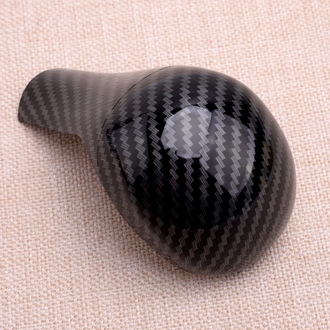 Carbon Fiber Texture Interior Gear Shift Knob Cover Trim fit for Honda Accord 2008 2009 2010 2011 2012