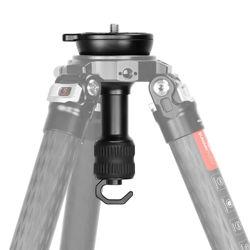 SUNWAYFOTO Adaptador de cuenco de media bola de 75 mm Convertir cuenco de vídeo de metal con trípode de nivel de burbuja