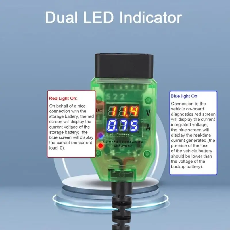 أداة تشخيص البطارية المناسبة للمركبات المتعددة الجديدة لعام 2025 تتميز بالاستبدال دون قطع الاتصال واختبار التسرب الدقيق