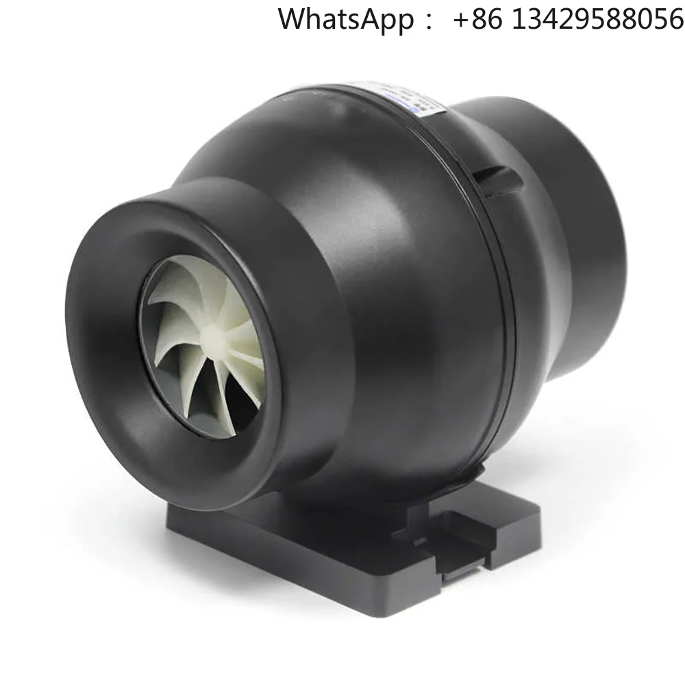 

110-220V Duct Turbocharger Exhaust Fan, Large Suction Exhaust Fan for Strong Smoke Extraction and Ventilation