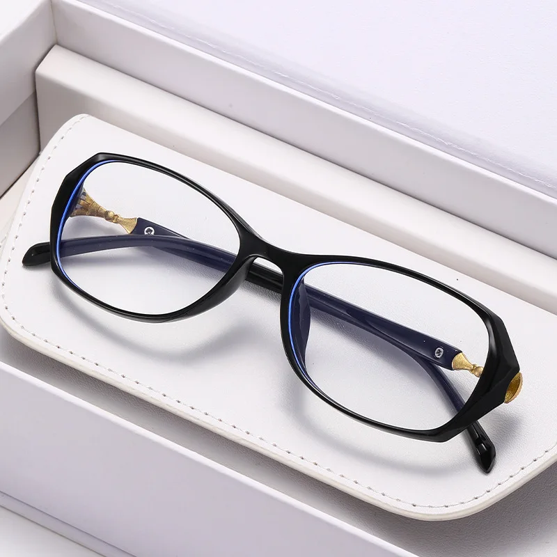 Modische Anti-Blaulicht-Lesebrille für Damen, superleichte, augenschützende und bequeme Brille, Dioptrien 100–400 – Detail 5