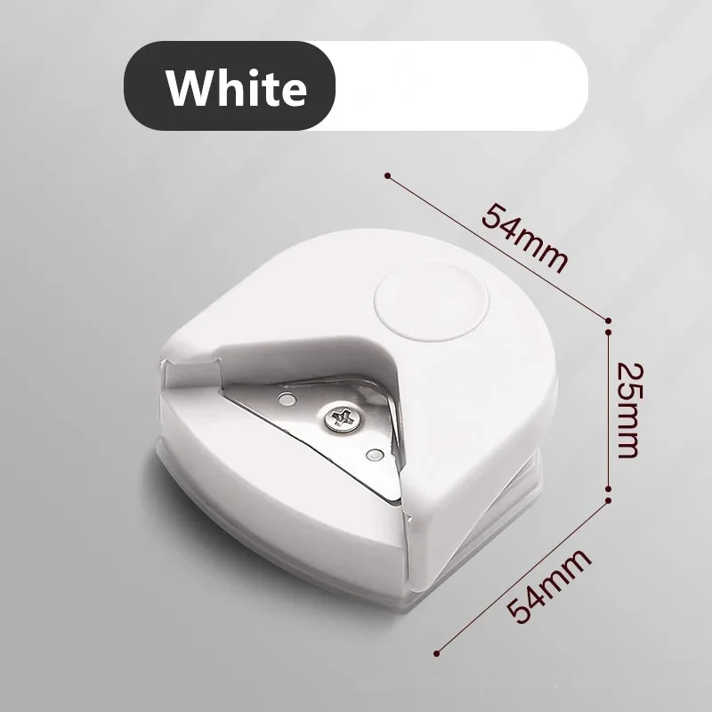 White Black Corner Rounder R4 Corner Punch taglierina portatile per tagliacarte per carte taglio fotografico strumenti per Scrapbooking fai da te