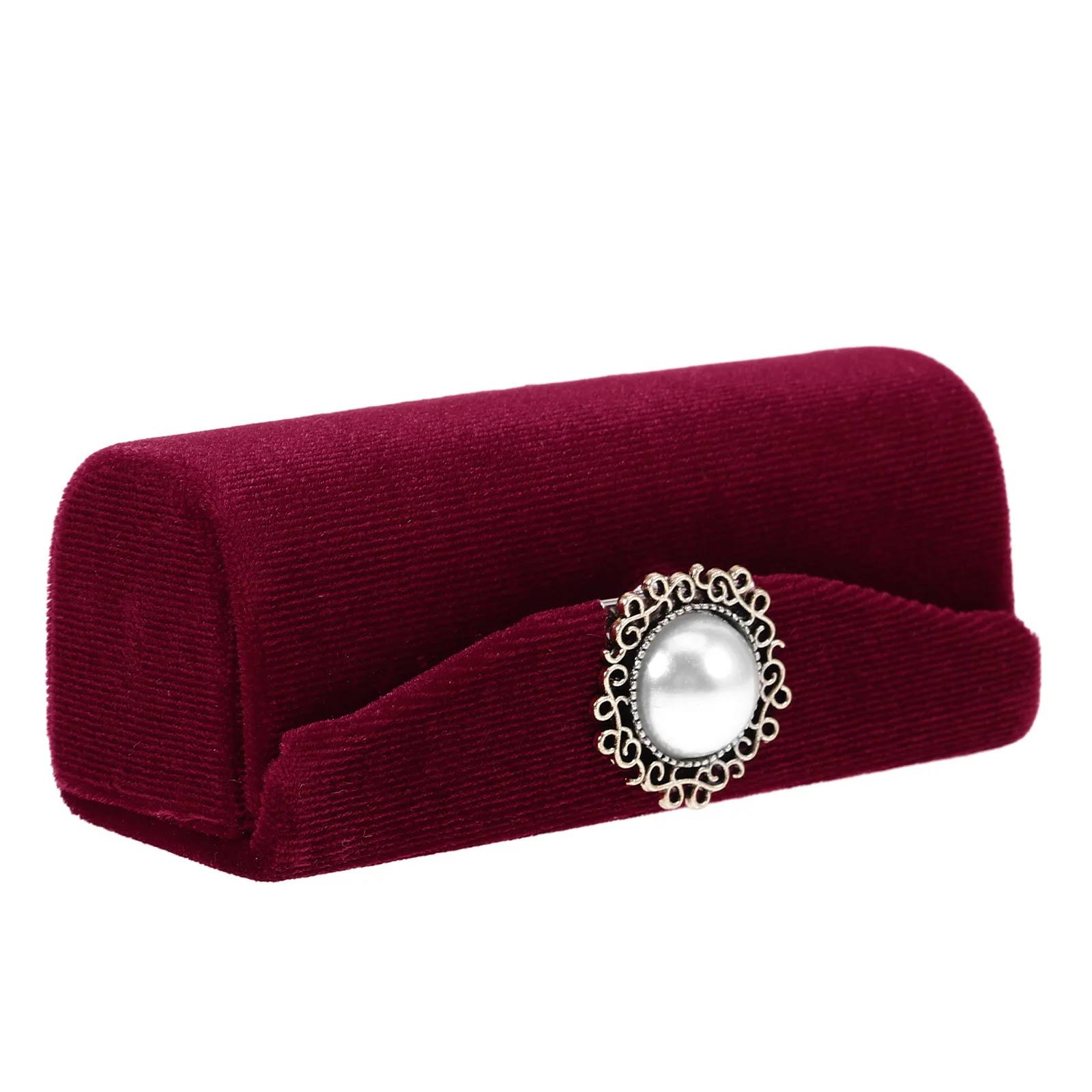 กล่องลิปสติกเดี่ยวพร้อมกระจก กล่องใส่ลิปสติกแบบพกพาสำหรับผู้หญิง กระเป๋าใส่ลิปบาล์มสำหรับเดินทาง